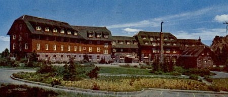 Crater Lake Lodge in the 1950s