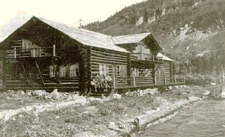 dormitory at Gunsight Lake