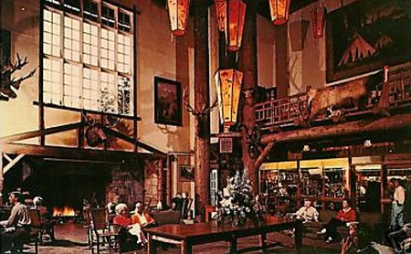 original furnishings in the lobby