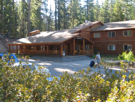 the exterior of john muir lodge
