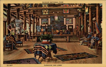 the original lobby of the paradise inn